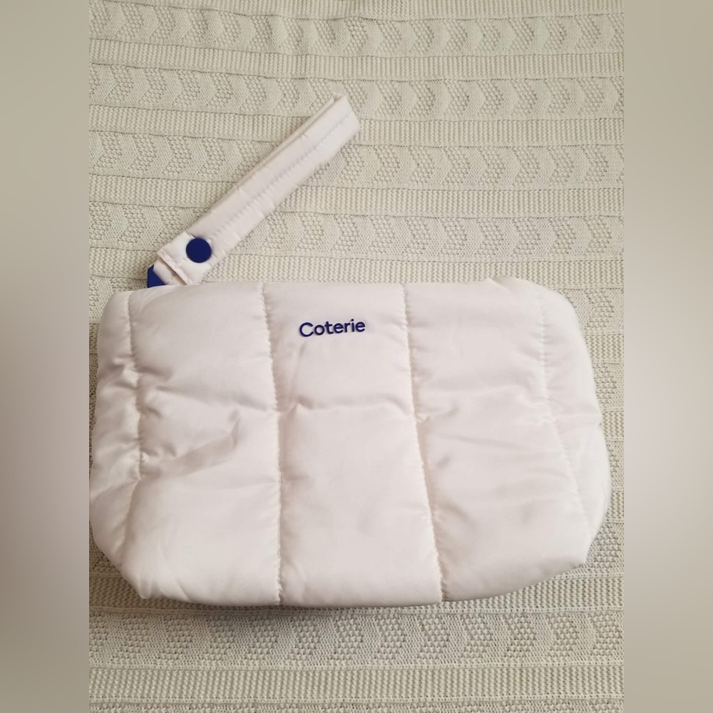 Coterie White Baby Bag Organizer Pouch